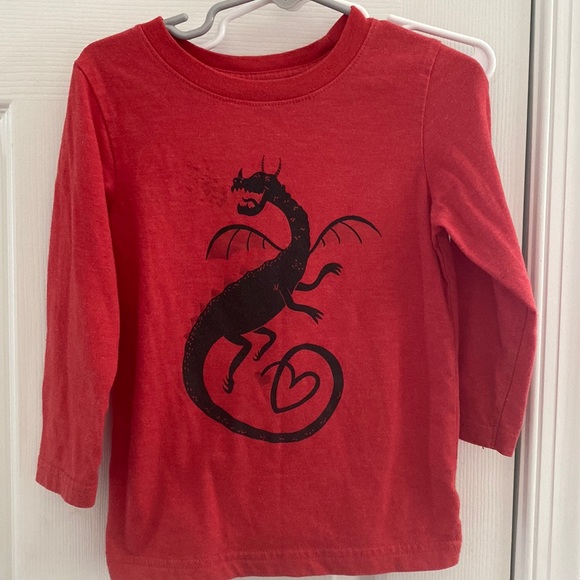 Cat & Jack Other - Cat & Jack Heart Dragon Top